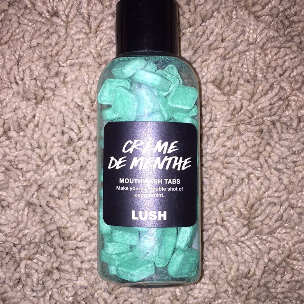 🆕 Crème De Menthe Mouthwash tabs from Lush